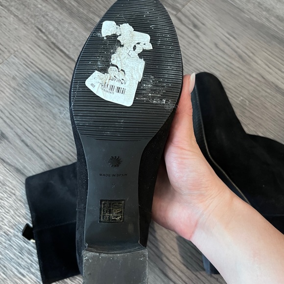 Stuart Weitzman Suede Bootie - Picture 4 of 5